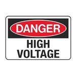 Danger High Voltage Decal